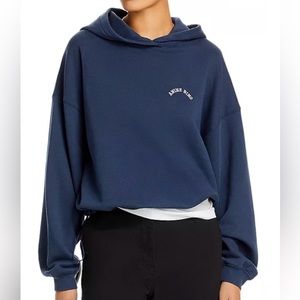 Anine Bing Lucy Hoodie in Navy